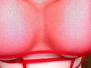 Curvy milf Lenushka Doll takes on big glass challenge