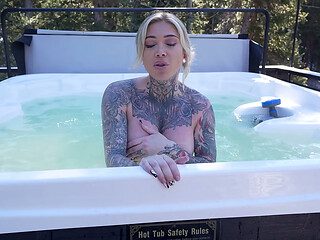 Hot Busty Blonde Christina Savoy Dominates Peeping Leo - Trailer