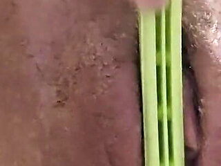 The Sub Girl Is Waiting with a Perfectly Bare Pussy