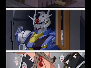 futa gundam suletta fuck miorine comic