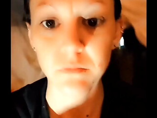 I show my tight pierced pussy