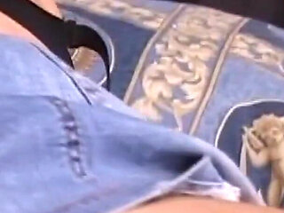 Horny Amateur MILF in Mask Shoves Her Whole Hand in Her Pussy