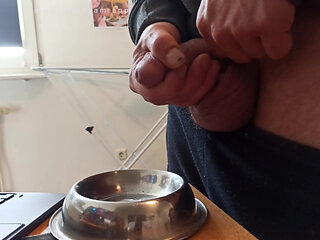 Cumshot after long endurance (I have to moan so much)