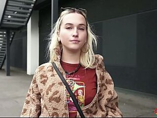 Lilelfie, a blonde Ukrainian teen with blue eyes and a vegan diet, takes