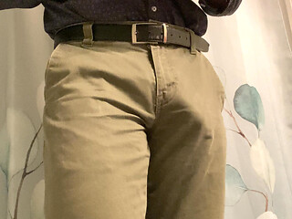 Nude strip after work
