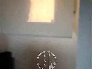 I Caught This Boy Peeing in Front of My Window, so I Approached, Opened It and Filmed Him as He Had Lifted His Shorts, Sticked H