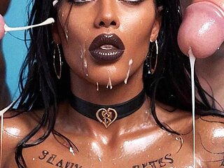 Sophie and Jake Sex in Bukkake Party. Blonde Curvy Woman with Big Tits, Big Dick, Creampie, Cumshot, Gangbang, Bukkake