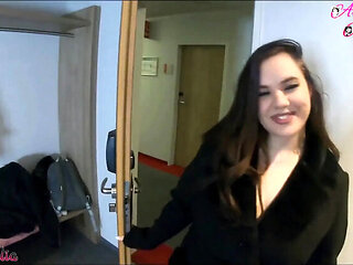 German Young Wife Takes All Holes Bareback - Anja Amelia POV