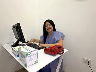 Latina milf gets banged in the hospital