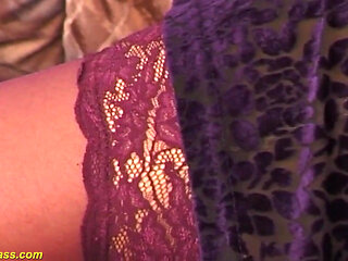 Big belly hairy stepmom needs rough