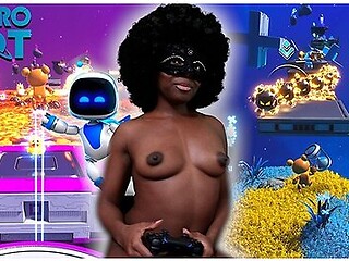 Astro Bot And Stripping With Ebony Butts (challenge Levels Gameplay)