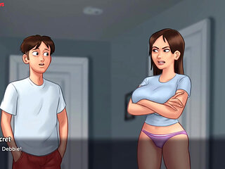 Summertime Saga 05 by Darkcookie - Hot MILF Needs Massage From Horny Pervert Tenant