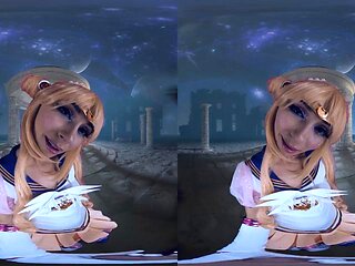 Chloe Temple In SAILOR MOON ETERNAL Has A Perfect Pussy With Healing Powers: Porn