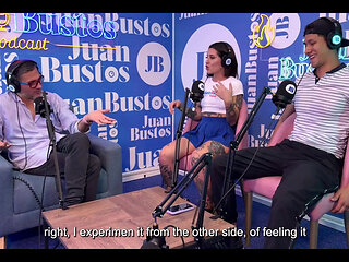Blaze Rager Likes Hard Anal Sex with Huge Cock in Juan Bustos Podcast