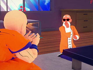 Kame Roshi Offers Help to Android 18 in Exchange for a Favor - Dragon Ball Zex Series
