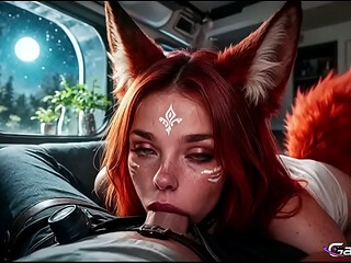 The alien fox went into heat, I couldn'_t refuse [AI]