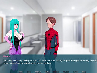 dabby and anon make hot romantic seen in summertime saga part 7