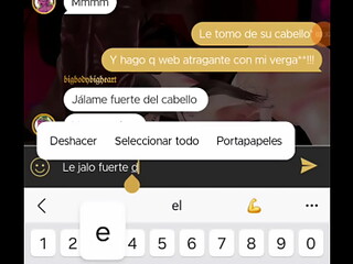 Mi hermosa Espa&ntilde_ola me dijo que me extra&ntilde_aba y me arremete contra la cama