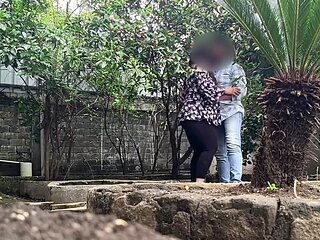 Desi Stepsister Outdoor Jungal Fucking with Stepbrother Bigboobs Massage