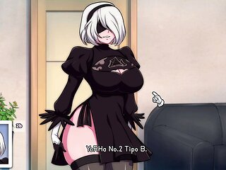 Waifu Hub Season 1 - drilling into Nier Automata's massive booty with full gameplay experience
