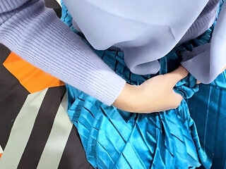 Hijab Maid Clarelia Fucked Doggystyle by Big Cock Jamsen - Part 1 Rough Sex