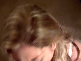 Sexy MILF Sucks Husband to Climax