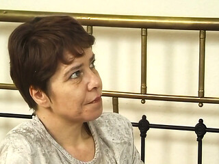 Stockings Slut Gags on Cock - Raw Anal Pounding