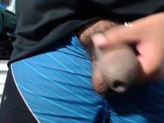 Uncut Latino Dick Stroking Solo