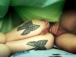 Steamy Step Mom Spooning Step Son in 4K - Taboo Bed Sharing & Hot MILF Action