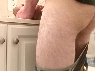 Having fun with my sex toy