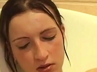 Alisha Sweet Monster Bisexual Anal Threesome in the Bathroom