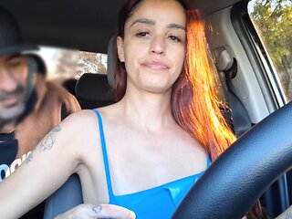 Married Woman Works As An App Driver And Fucks Her Passengers!