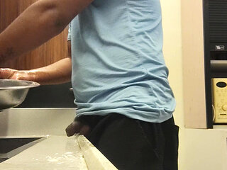 Kitchen mein jakar sex karne lag Gaya