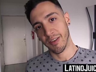 Alluring Latino Herbert Shoots Out His Hot Milk While Getting Fucked In The Ass