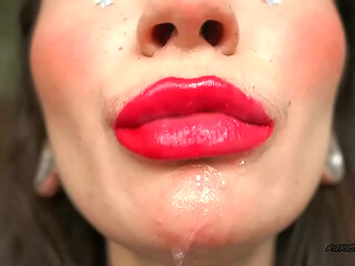 Drool dripping from my tongue 10
