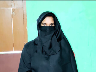desi hijab stepsister first time fuck with money clear voice