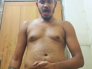 INDIAN BOY CUMSHOT OILY SEXY BIG HORNEY DICK