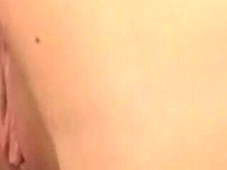 Blonde Babe Fingers Dripping Pussy to Shaking Orgasm