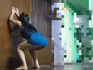 Fine big ass college girl workout at home