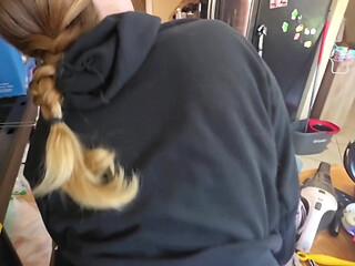 A Quick Clip of Us Fooling Around in the Kitchen