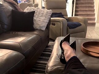 Webcam amateur tasha sky entertains a voyeurs foot fetish w