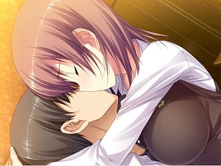 Manga porn, hot kissing, kissing
