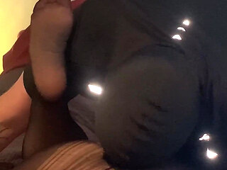 Ass in Pantyhose.....full of Cum