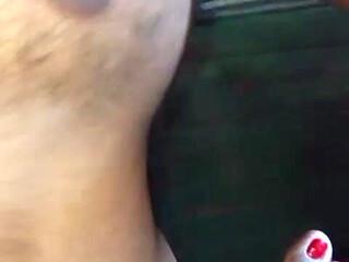 Yangzi Rubs Her Pussy on My Dick