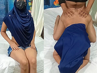 Hot Hijabi Girl Was Fucking Hard by Her Neighbour