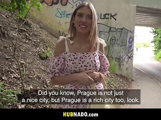 Fanta Sie Takes Martin Guns Outdoor Cumshot After Paper, Scissors