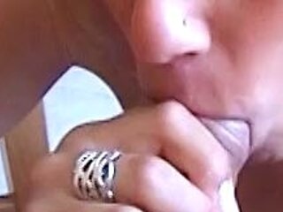 MILF POV Big Cock Blowjob