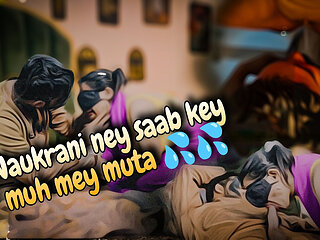 Horny Maid Fucked and Did Pee on Owner's Face