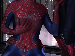 Spider Girl Banged by Superheroes. Lula