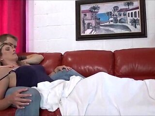 Step Mom Cory Chase Blows Son's Big Cock in Family Therapy Taboo Scene